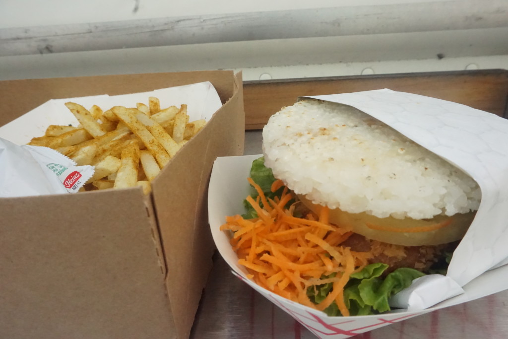 riceburgerandfries