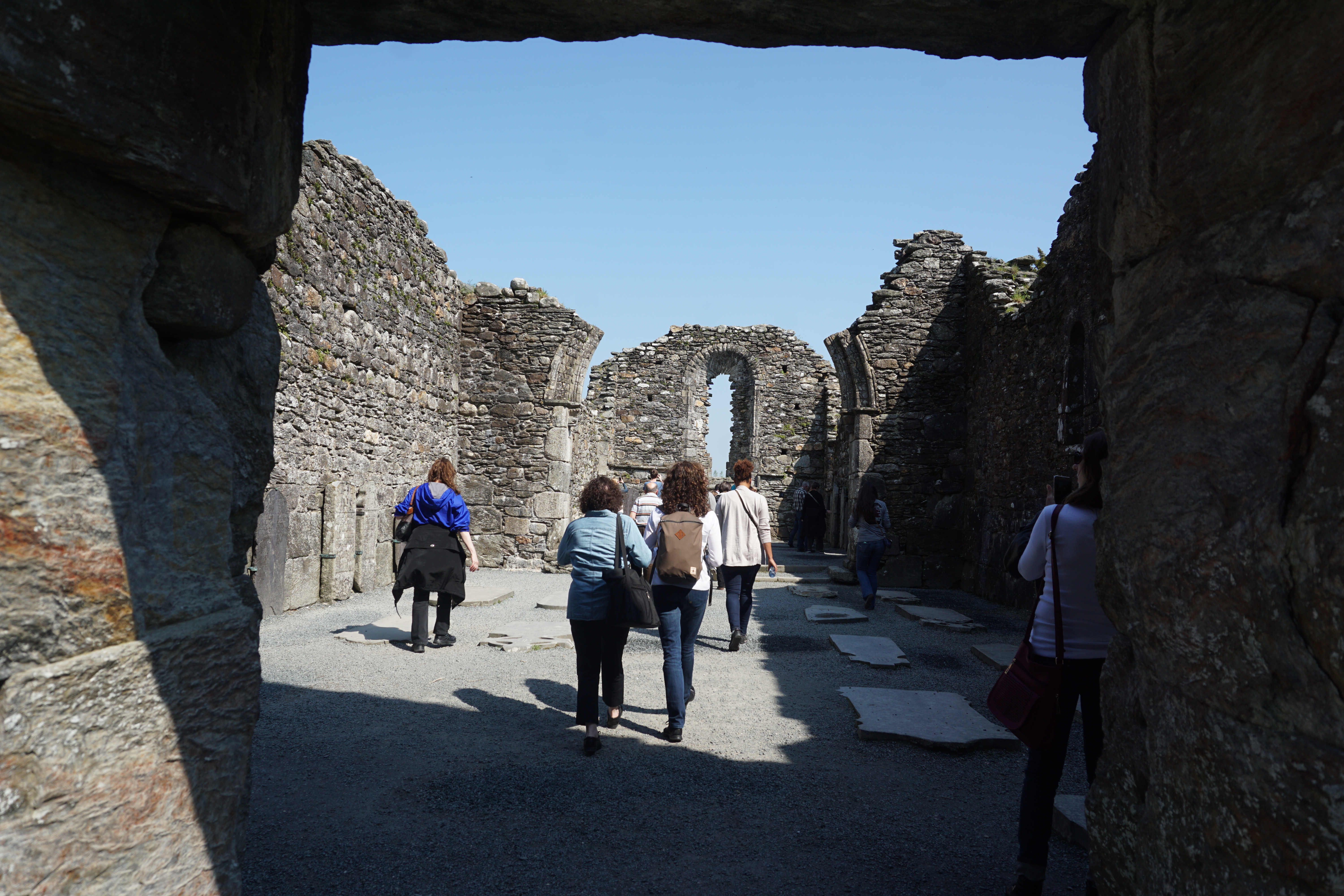 insidecelticchurchruins