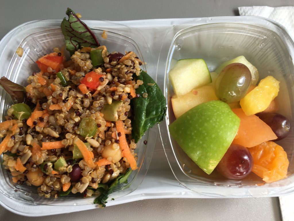 flightmealbreakfastlentilsalad