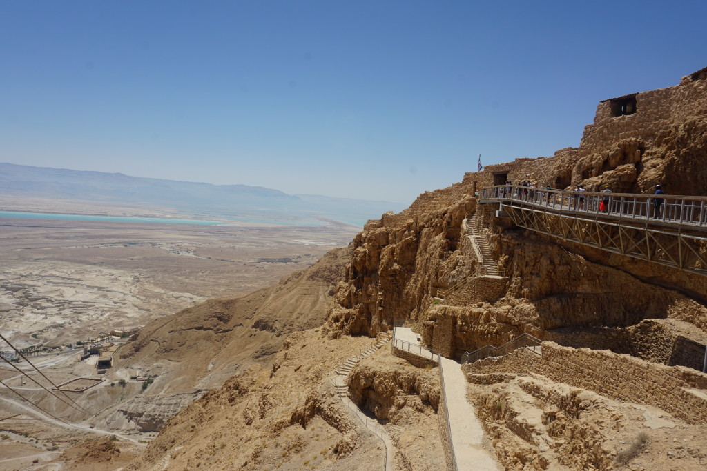 Vegan Travel: Sightseeing at Masada and Floating in the Dead Sea, Israel